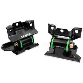 PPE 168030150 2001-2010 GM 6.6L DURAMAX ENGINE MOUNT KIT 50 HARDNESS GREEN
