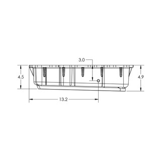 PPE 128051110 DEEP 10L80 TRANSMISSION PAN GM 3.0L DURAMAX 2020-2023 BRUSHED