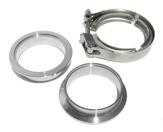 PPE 517227503 2.75 INCH QR ALUMINUM V-BAND 3 PC SET 1C 1M 1F