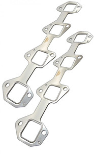PPE 118062020 OVER-SIZED PORT STAINLESS STEEL EXHAUST MANIFOLD GASKET SET 2 PCS