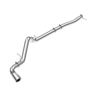 PPE 117153030 23-25 GM 3.0L DURAMAX 304 STAINLESS STEEL DPF-BACK PERFORMANCE EXHAUST KIT - SINGLE EXIT POLISHED PIPE POLISHED TIP