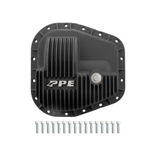 PPE 338052220 23-25 FORD SUPERDUTY STERLING 11.6 INCH- 16 BOLT HEAVY-DUTY CAST-ALUMINUM REAR DIFFERENTIAL COVER-BLACK