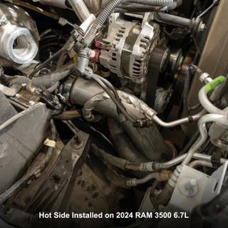 PPE 215022000 19-25 RAM 6.7L CUMMINS HOT AND COLD SIDE INTERCOOLER CHARGE PIPE KIT RAW