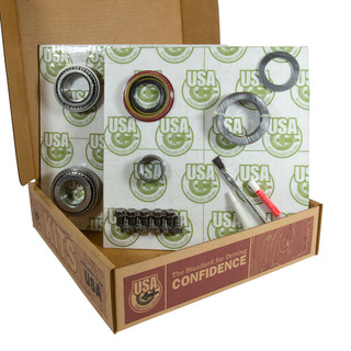USA ZGK2211 8.2 INCH GM 3.73 REAR RING AND PINION INSTALL KIT 2.25 INCH OD AXLE BEARINGS AND SEALS USA STANDARD