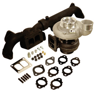 BD DIESEL 1045296 IRON HORN 6.7L CUMMINS TURBO KIT S366SXE/80 0.91AR DODGE RAM 2007.5-2018 2500/3500