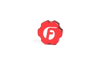 FLEECE FPE-OC-CR-F-RED CUMMINS BILLET OIL CAP COVER RED