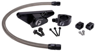 FLEECE FPE-CLNTBYPS-CUMMINS-MAN-SS CUMMINS COOLANT BYPASS KIT 03-07 MANUAL TRANSMISSION W/ STAINLESS STEEL BRAIDED LINE