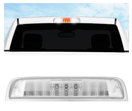 RECON 264112CL CLEAR LENS LED THIRD BRAKE LIGHT FOR 2010-2018 DODGE RAM 2500/3500 | 2009-2018 DODGE RAM 1500 | 2019 DODGE RAM 1500 CLASSIC