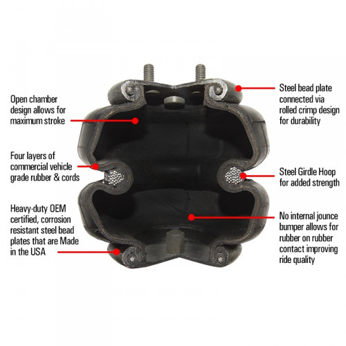 FIRESTONE 2299 RIDE-RITE AIR HELPER SPRING KIT 2003-2013 DODGE RAM 2500/3500