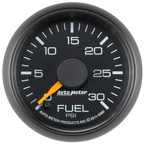 AUTOMETER 8360 2-1/16IN. FUEL PRESSURE; 0-30 PSI; GM FACTORY MATCH AUTOMETER 8360 2-1/16IN. FUEL PRESSURE; 0-30 PSI; GM FACTORY MATCH