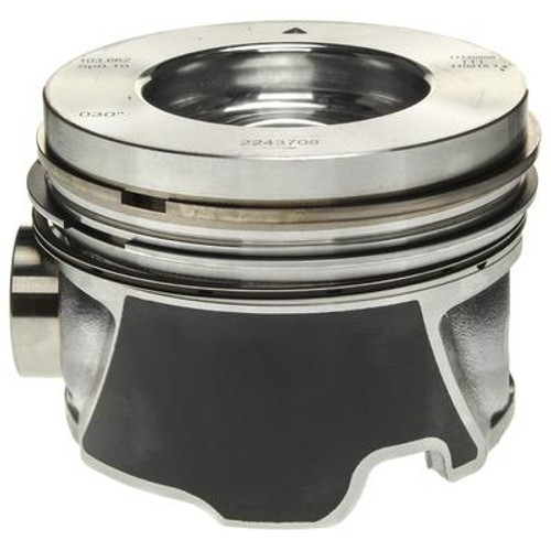 MAHLE 224-3708WR.030 PISTON KIT W/RINGS – RIGHT (.030) FOR 06–10 GM DURAMAX 6.6L LLY/LBZ/LMM