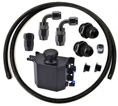 CPP DIESEL DIY REMOTE COOLANT TANK KIT FOR 1994-2009 DODGE CUMMINS ENGINES