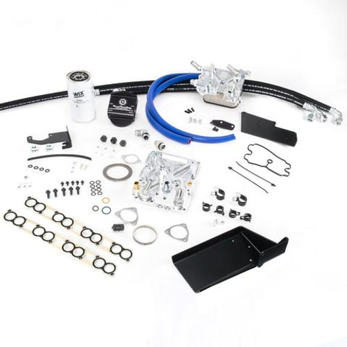 BULLET PROOF DIESEL 90409200 OIL COOLER RELOCATION KIT 2008-2010 FORD 6.4L POWERSTROKE
