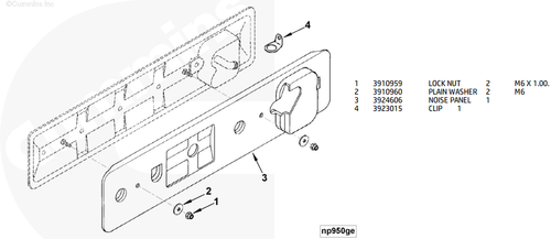 CUMMINS 3923015 OEM CLIP / SPRING NUT – TAPPET COVER – RAM 5.9L 12-VALVE (1994–1998) CUMMINS 3923015 OEM CLIP / SPRING NUT – TAPPET COVER – RAM 5.9L 12-VALVE (1994–1998)