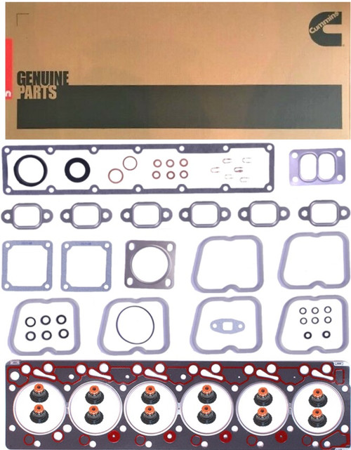 CUMMINS 4089650 OEM UPPER ENGINE GASKET KIT (.010 OVERSIZE) – 5.9L 12-VALVE (1989–1998)