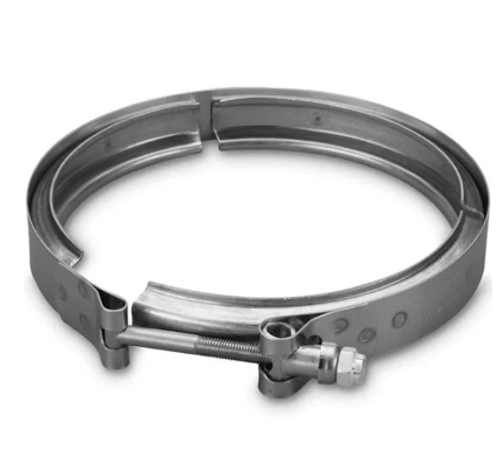 CPP VB-450 EXHAUST OUTLET TO DOWNPIPE V-BAND CLAMP FOR EARLY FOR 2003-2004 DODGE RAM WITH CUMMINS 5.9L ENGINE