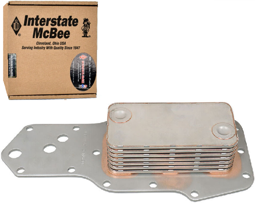 Interstate-McBee M-3921558 Oil Cooler | 89-02 5.9L Cummins
