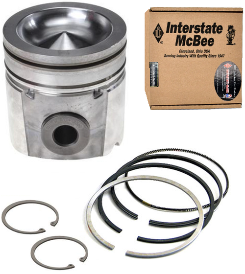INTERSTATE-MCBEE M-4089669 PISTON KIT STD BORE 04.5–07 5.9L CUMMINS (AFTERMARKET REPLACEMENT)