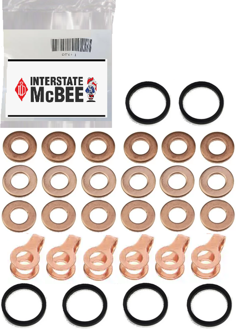 INTERSTATE-MCBEE MCB59000 FUEL INJECTOR SEAL KIT 89–98 5.9L CUMMINS (AFTERMARKET REPLACEMENT)