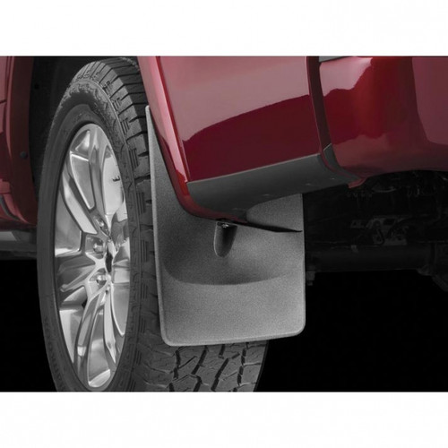 WEATHERTECH 120044 NO-DRILL DIGITALFIT REAR MUDFLAPS 2015-2020 FORD F-150 (WITH FENDER LIP MOLDING)