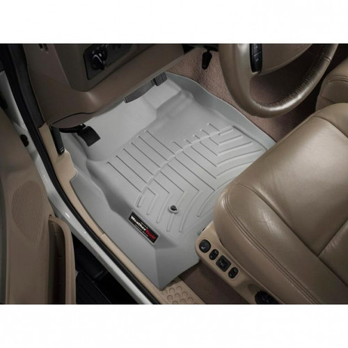WEATHERTECH 461251 GREY FRONT FLOORLINER FOR 1999-2007 FORD SUPER DUTY (AUTOMATIC - WITH 4X4 FLOOR SHIFTER