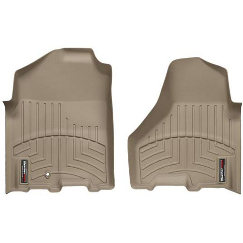 WEATHERTECH 452161 FRONT FLOORLINER, TAN FOR 2010-2012 RAM 2500/3500 (CREW/MEGA CAB - WITH DRIVER FLOOR HOOK, W/O PTO KIT) WEATHERTECH 452161 FRONT FLOORLINER, TAN FOR 2010-2012 RAM 2500/3500 (CREW/MEGA CAB - WITH DRIVER FLOOR HOOK, W/O PTO KIT)