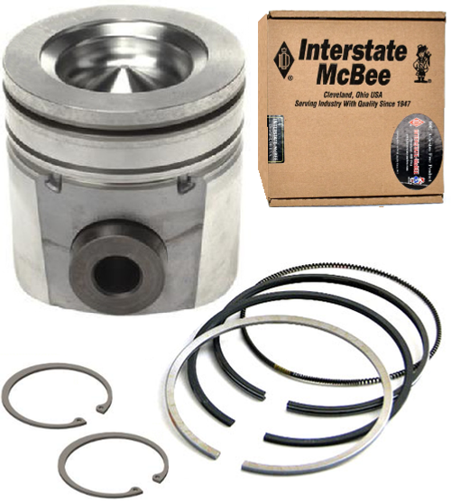 INTERSTATE-MCBEE M-4089977 PISTON KIT .040 OVERSIZE 03–04 5.9L CUMMINS 305HP (AFTERMARKET)