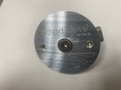 SCHEID DIESEL 402F-PLUG-T CUMMINS 5.9L BILLET ALUMINUM FREEZE PLUG T BAR STYLE 1989-2002 CUMMINS 5.9L 12V/24V