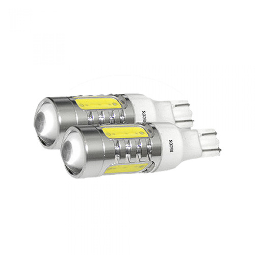 RECON 264226WH UNIVERSAL 921 T-15 360 DEGREE WHITE LED BULB (2-PACK)