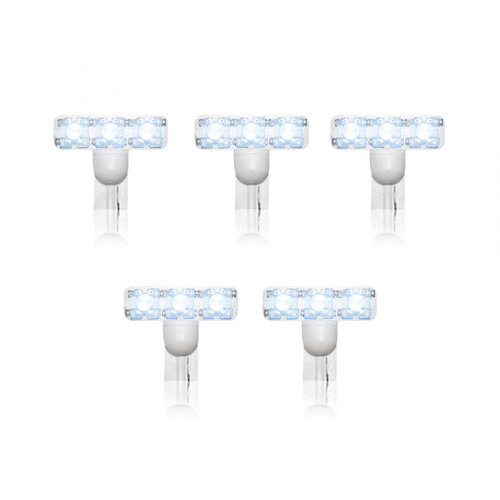 RECON 264180WHX OE REPLACEMENT 1-WATT WHITE LED CAB LIGHT BULB SET FOR 1999-2016 FORD SUPER DUTY