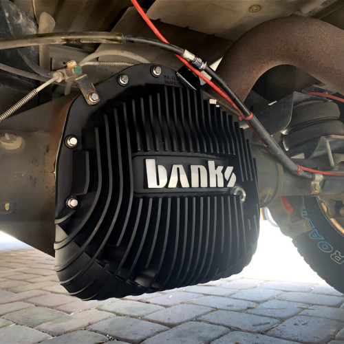 BANKS POWER 19259 DIFFERENTIAL COVER KIT (NATURAL) 11.5/11.8-14 BOLT FOR 01-19 GM 2500HD/3500HD | 03-18 DODGE RAM 2500/3500