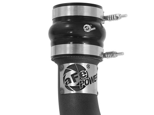 AFE POWER 46-20138-B BLADERUNNER 3" ALUMINUM BLACK HOT CHARGE PIPE FOR 13-18 CUMMINS 6.7L