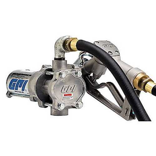 ATI FUEL TANKS BS-EZ8 FUEL PUMP GPI 12V INCLUDES MANUAL NOZZLE AND 10FT HOSE 8GPM PUMP