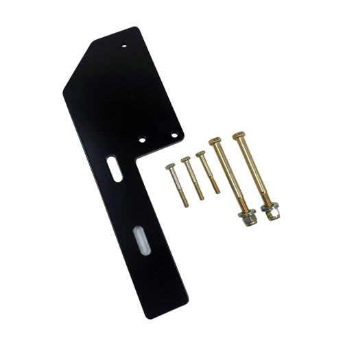 WEHRLI CUSTOM FAB WCF100265 FASS FUEL SYSTEM RELOCATION BRACKET FOR 01-10 CHEVROLET 6.6L DURAMAX (CREW CAB ONLY)