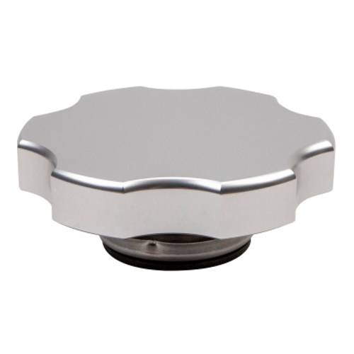 WEHRLI CUSTOM FAB WCF100472  2001+ CHEVROLET DURAMAX/13-18 6.7L DODGE CUMMINS BILLET ALUMINUM COOLANT TANK CAP - CLEAR