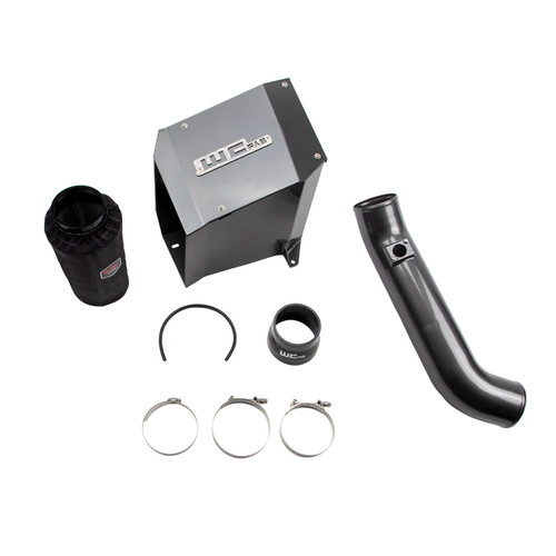 WEHRLI CUSTOM FAB WCF100300 2001-2004 LB7 DURAMAX 4" INTAKE KIT WITH AIR BOX STAGE 2