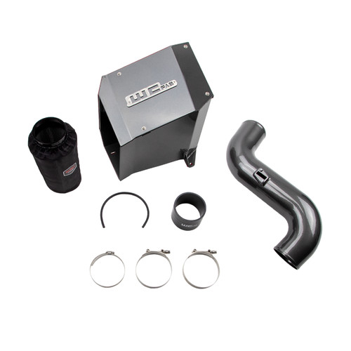 WEHRLI CUSTOM FAB WCF100193 2007.5-2010 LMM DURAMAX 4" INTAKE KIT WITH AIR BOX