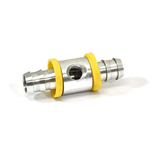 CPP PLT8 PUSH LOCK FUEL PRESSURE TEE FOR 1/2" FUEL HOSE