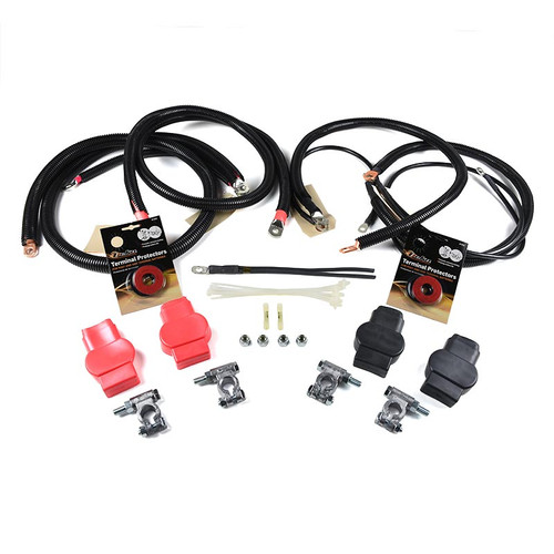 XDP XD439 HD REPLACEMENT BATTERY CABLE SET FOR 98.5-02 DODGE RAM WITH CUMMINS ENGINE