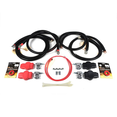 XDP XD428 HD REPLACEMENT BATTERY CABLE SET FOR 99-03 FORD SUPERDUTY WITH 7.3L POWERSTROKE ENGINE