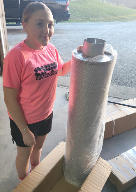 CPP DIESEL ALUMINIZED 5IN DRONE BUSTER 51IN MUFFLER