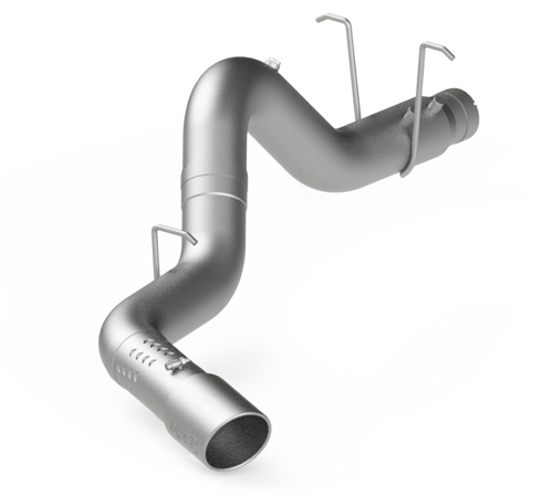 MBRP S60360AL 5" FILTER-BACK SINGLE SIDE ALUMINIZED STEEL — 2011–2019 GM SIERRA/SILVERADO 2500/3500 6.6L DURAMAX (CREW/EXT CAB)