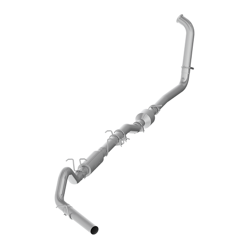 MBRP S6206P 4" TURBO BACK SINGLE SIDE (STOCK CAT) FOR 03–07 FORD SUPER DUTY 6.0L POWER STROKE (EC/CC) MBRP S6206P 4" TURBO BACK SINGLE SIDE (STOCK CAT) FOR 03–07 FORD SUPER DUTY 6.0L POWER STROKE (EC/CC)