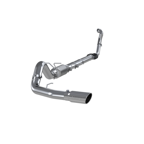 MBRP S6218AL 4" TURBO-BACK SINGLE SIDE EXIT ALUMINIZED STEEL FOR 1994–1997 FORD F-250/F-350 7.3L POWER STROKE