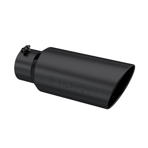 MBRP T5127BLK EXHAUST TIP 7" O.D. ROLLED END 5" INLET 18" LENGTH BLACK FINISH