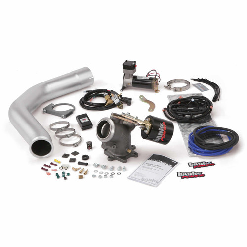BANKS POWER 55206 EXHAUST BRAKE KIT-BANKS POWER EXHAUST FOR 99-99.5 FORD POWERSTROKE 7.3L