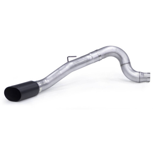 BANKS POWER 49777-B MONSTER EXHAUST SYSTEM 4IN 5-INCH SINGLE S/S-BLACK TIP CCSB FOR 13-18 CUMMINS 6.7L 24V