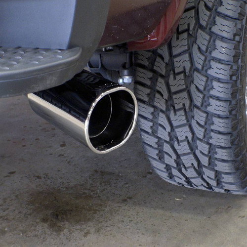 BANKS POWER 48997 MONSTER EXHAUST SYSTEM 4IN 5-INCH SINGLE EXIT-CHROME TIP FOR 20-23 GM DURAMAX 6.6L L5P