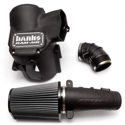 BANKS POWER 41849-D RAM-AIR COLD AIR INTAKE SYSTEM WITH DRY FILTER FOR 20-22 FORD POWERSTROKE 6.7L
