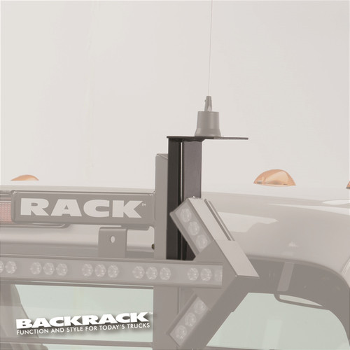 BACKRACK 91008 ANTENNA BRACKET 3.50IN SQUARE WITH 7/8IN HOLE BACKRACK 91008 ANTENNA BRACKET 3.50IN SQUARE WITH 7/8IN HOLE